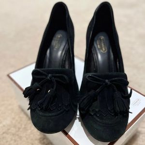 Coach (Authentic ) suede shoes